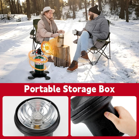 HEYDUOTON heater compatible with 1-lb CGA600 cylinder