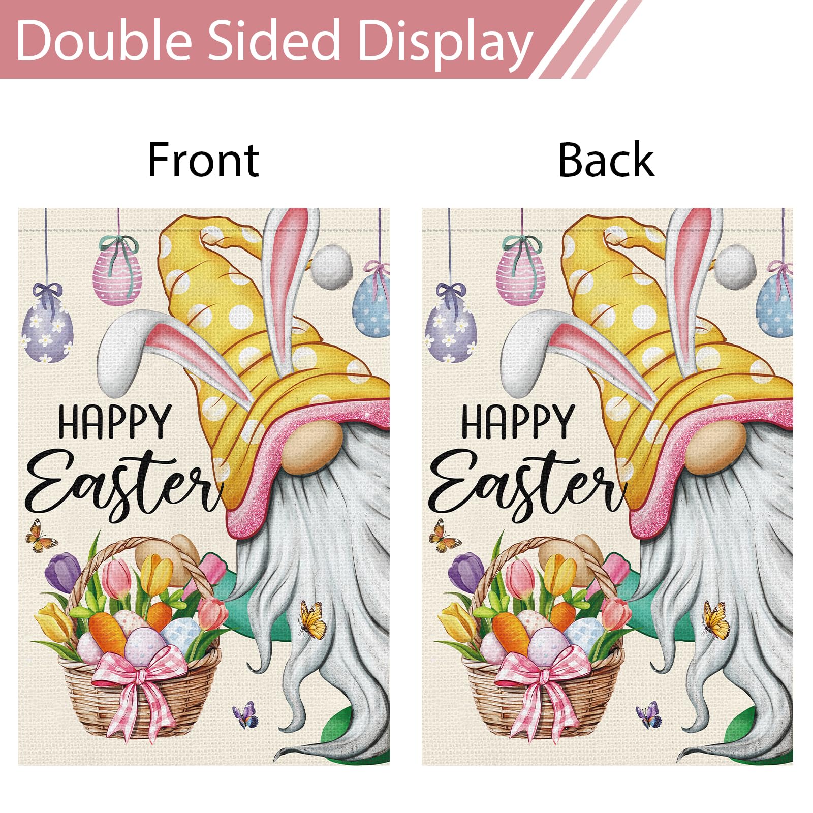 Heyfibro burlap-look banner adds rustic charm to outdoors