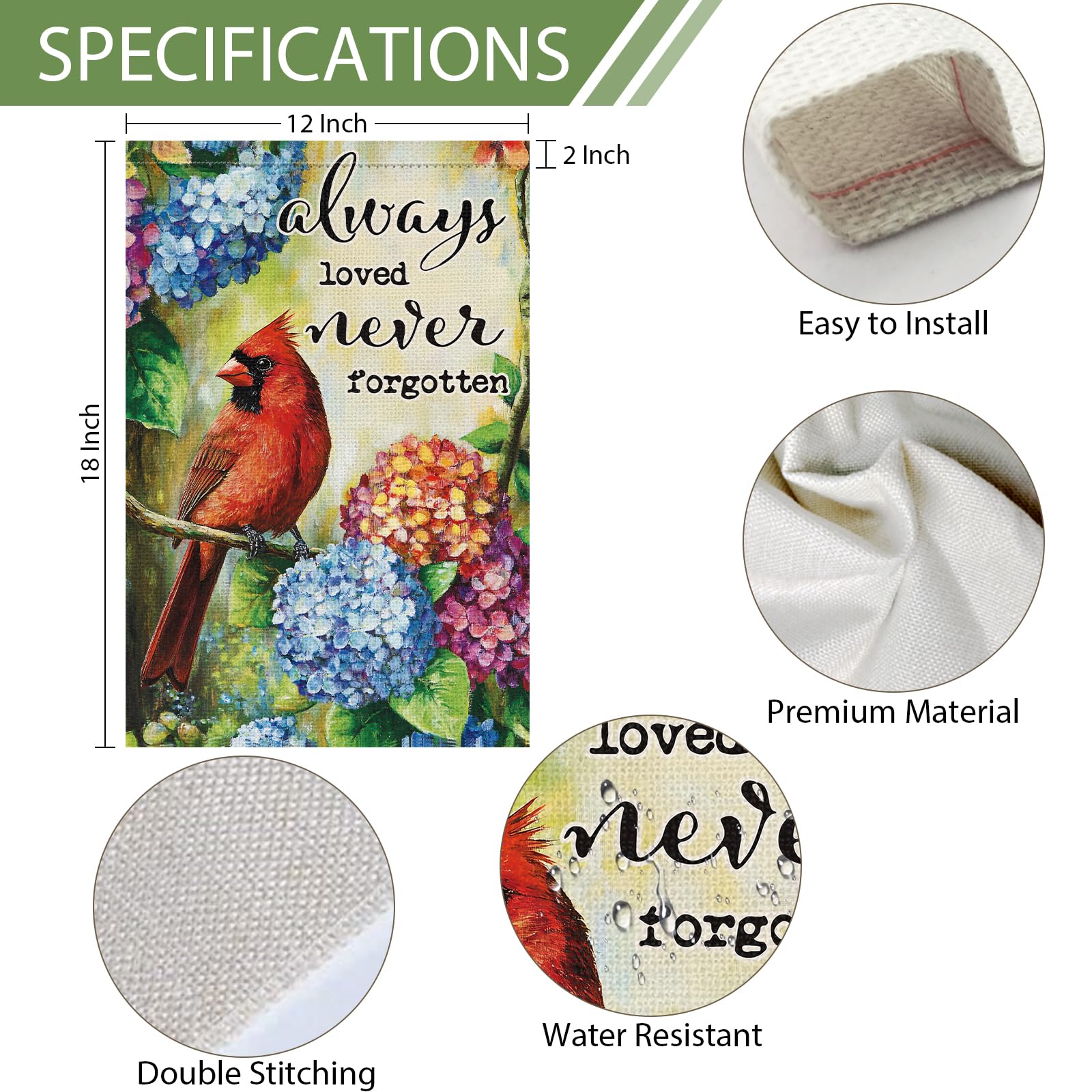 Heyfibro burlap look flag texture adds rustic charm to outdoor spaces.