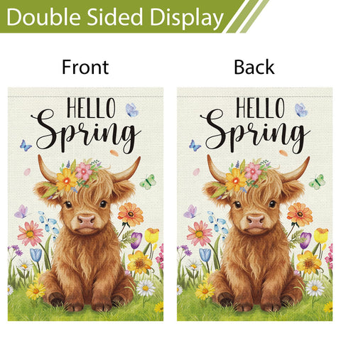 Heyfibro Lightweight durable flag for simple seasonal garden updates.