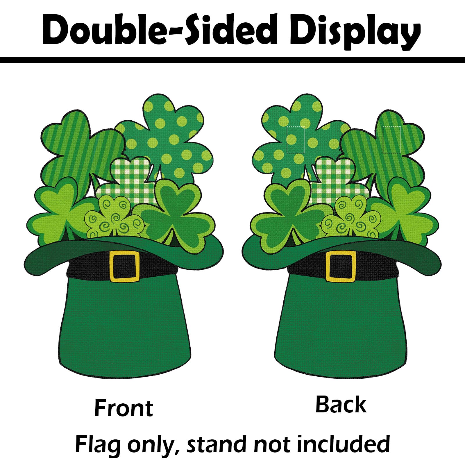 Heyfibro two-sided print keeps colors vivid from both directions.