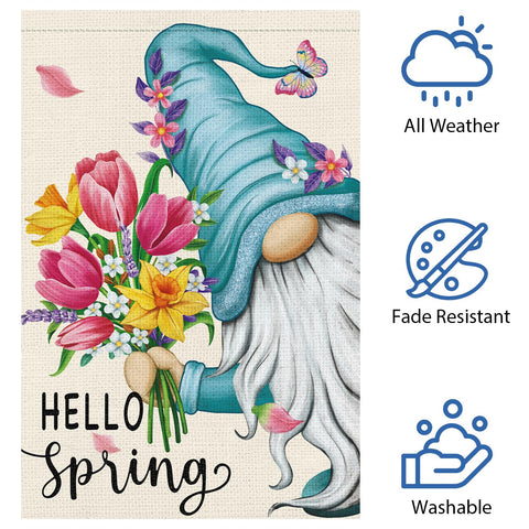 Heyfibro weather and fade resistant flag for long outdoor life.