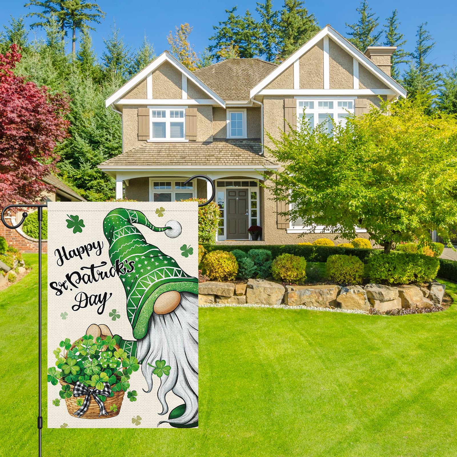 Heyfibro weather-resistant polyester flag for durable seasonal display