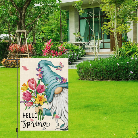 Heyfibro weather-resistant lightweight flag stands up to seasonal outdoor use