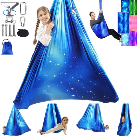 Heyfriday sensory swing with double-layer fabric for durable comfort and daily use