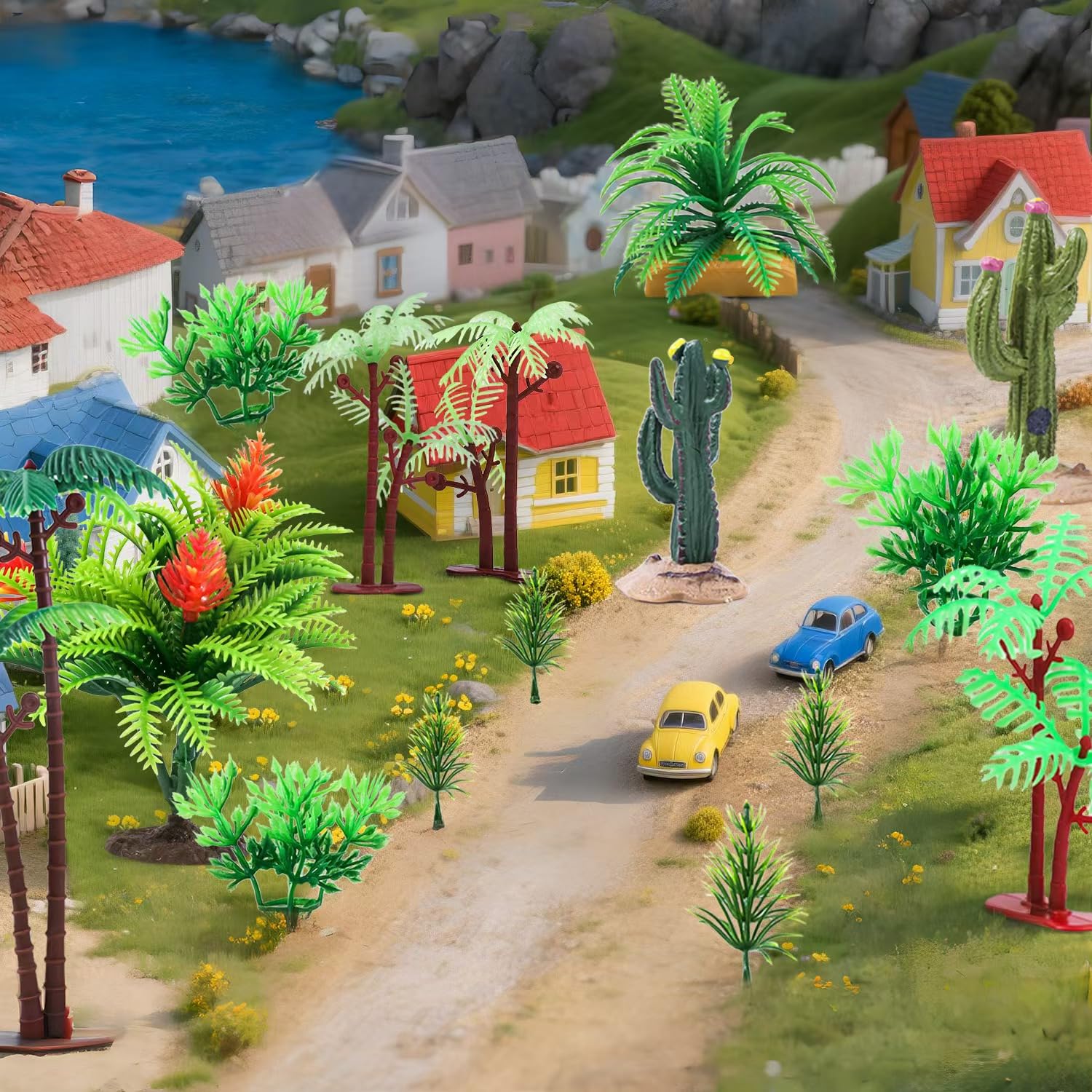 heynsgu liven up train layouts with tiny trees and plants in decorative scenes