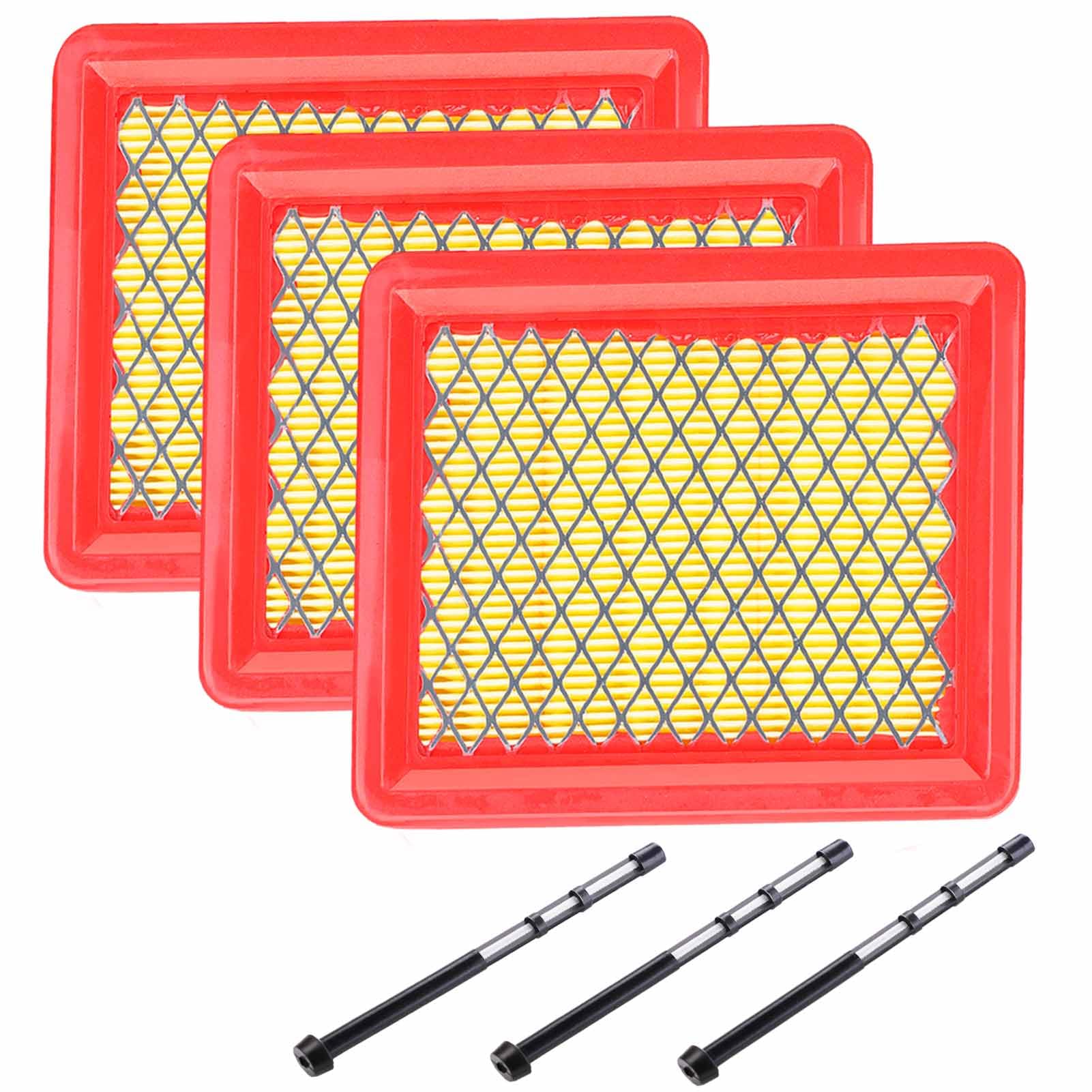 HEYZLASS 3Pack air filters box front for Cub Cadet compatibility and easy replacement