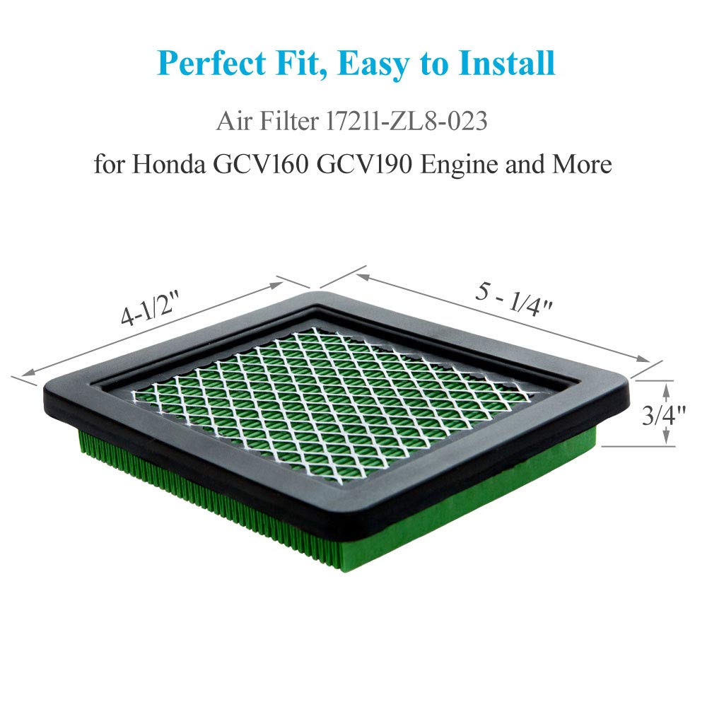HEYZLASS air filter tested for dust resistance in real mowing conditions