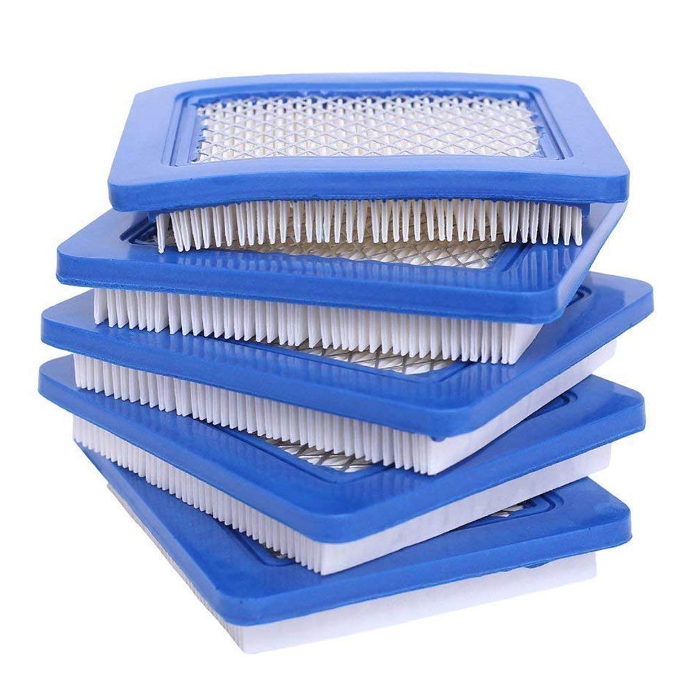 HEYZLASS five-pack air filter for 491588S, ready for quick lawn mower replacement