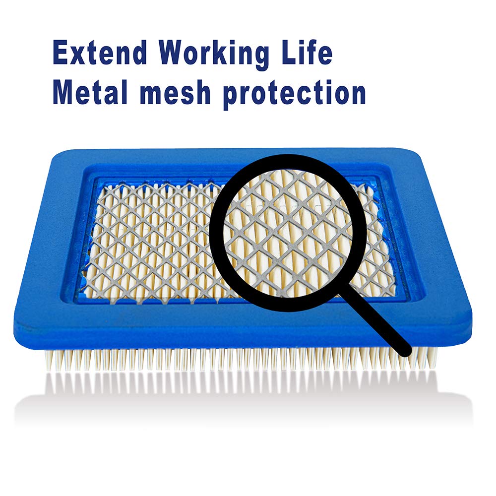 HEYZLASS lawn mower air filter maintains clean, steady engine airflow.