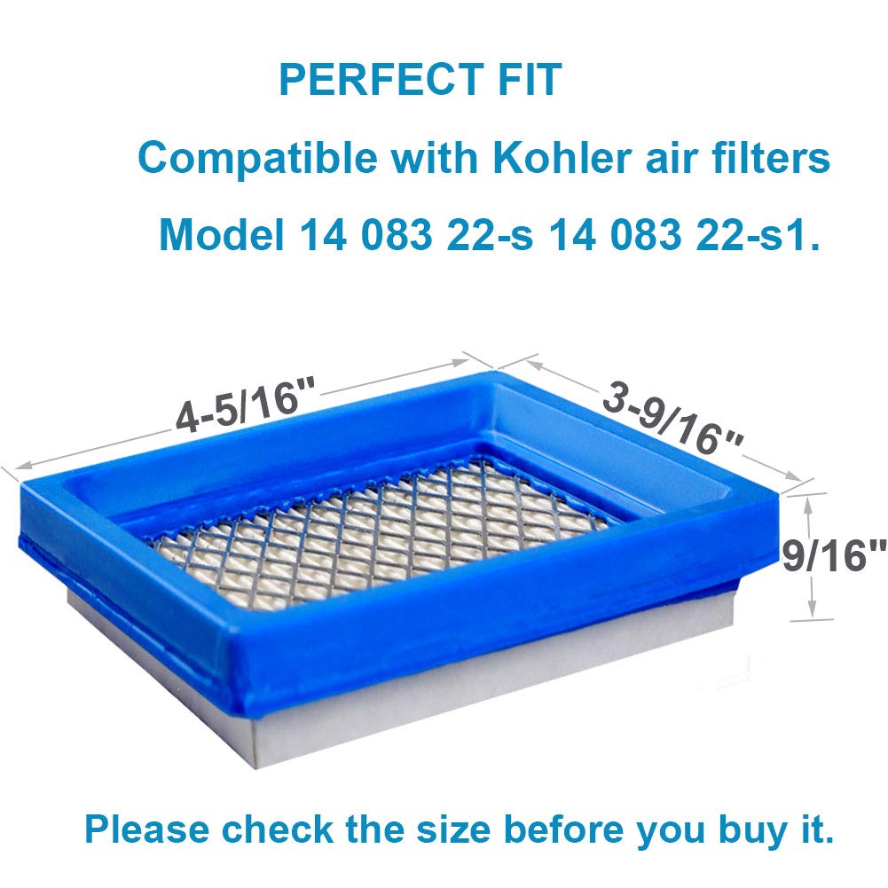 HEYZLASS air filter with metal protection highlighting durable construction.