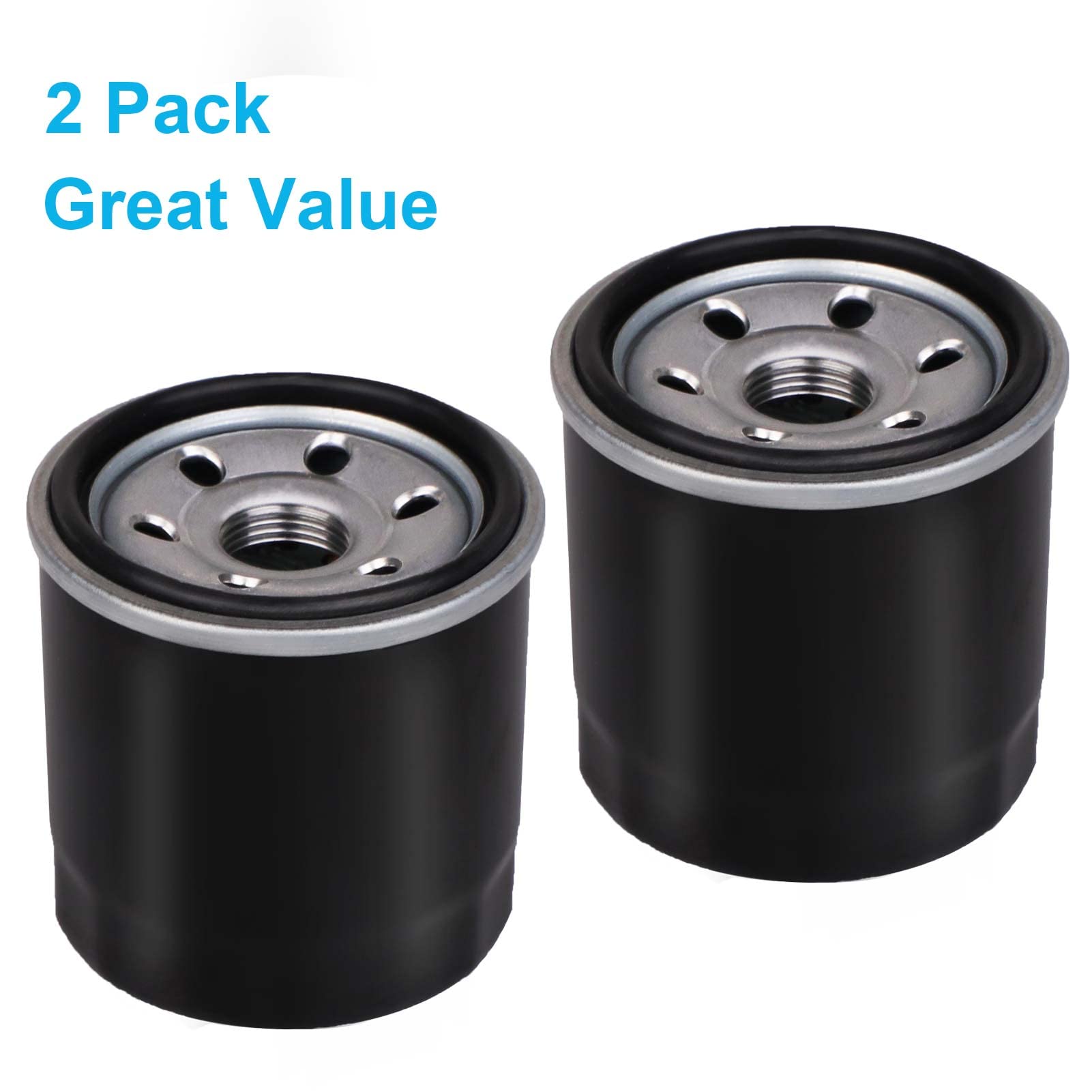 HEYZLASS two-filter maintenance set shown for routine mower lubrication