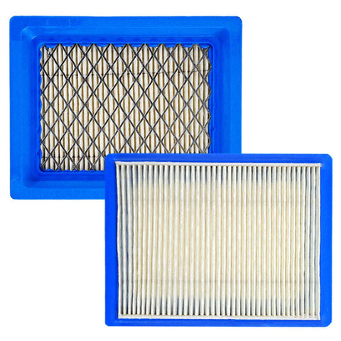 HEYZLASS XT650 air filter two-pack shows rugged build for durable filtration.