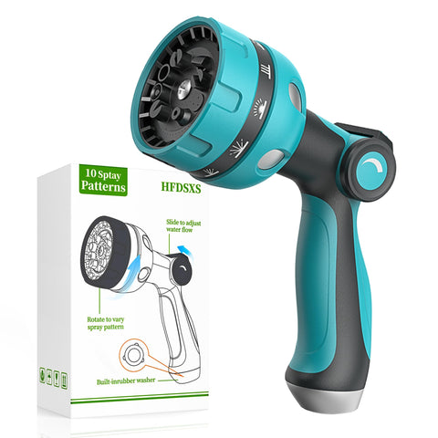HFDSXS garden hose nozzle installation is quick with standard fittings.