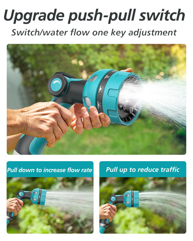 HFDSXS nozzle ideal for pet washing and patio cleaning outdoors.