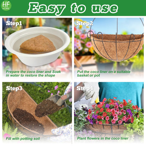 HFHOME moisture retention and drainage support for balanced soil in wall planters.
