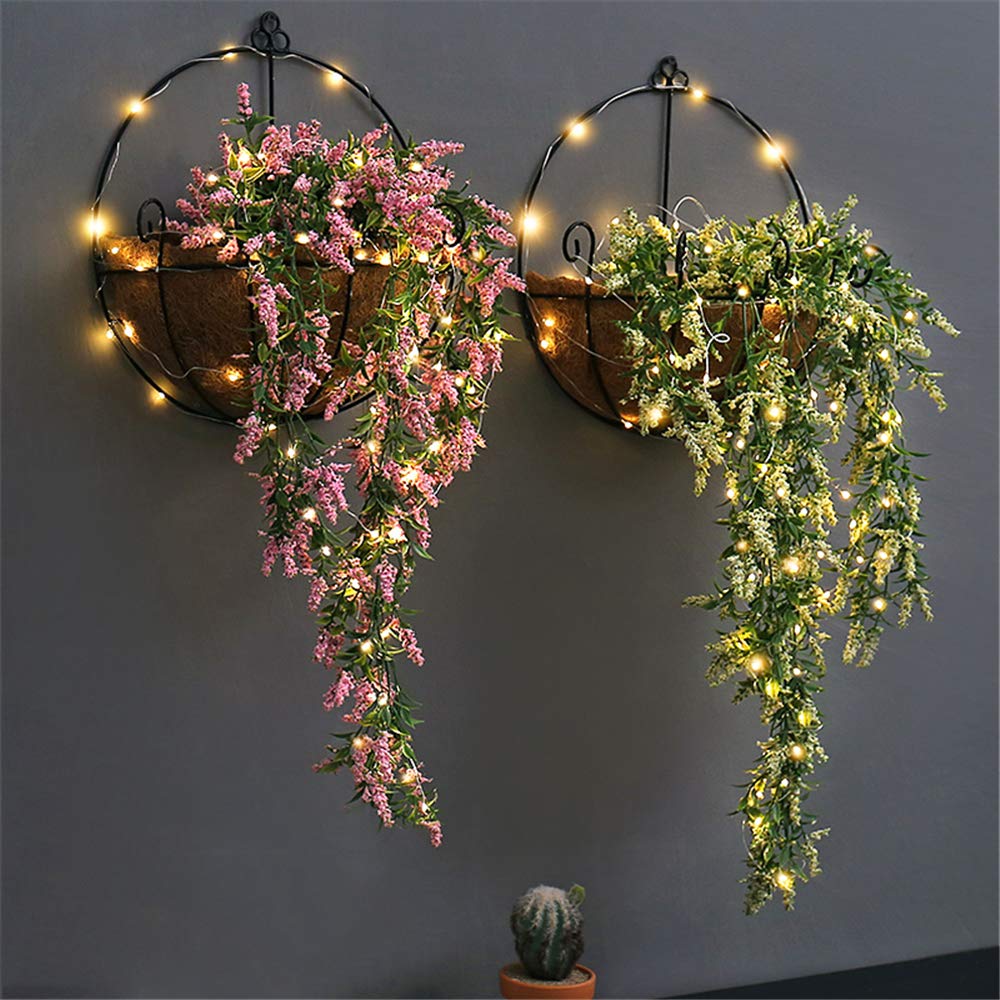 HFHOME renewable resource coco fiber used for sustainable wall gardens.