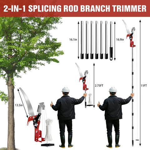 hfshimlux lightweight balanced design reduces fatigue during pruning sessions.