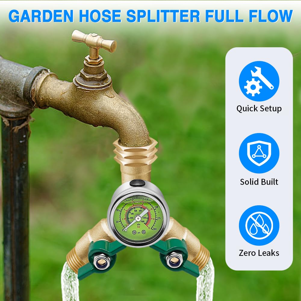 HFVSLFA durable brass construction designed for outdoor use