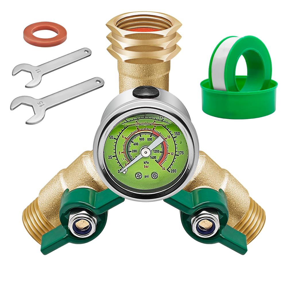 HFVSLFA included washers and sealing tape to prevent leaks