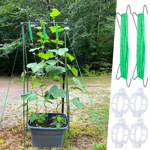 HFXXAD garden clips enable upright growth and better airflow