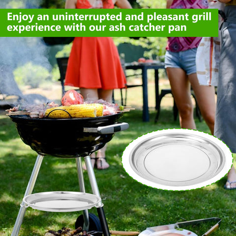 Versatile HFYZZ ash pan suitable for campfires and garden grills to reduce mess.
