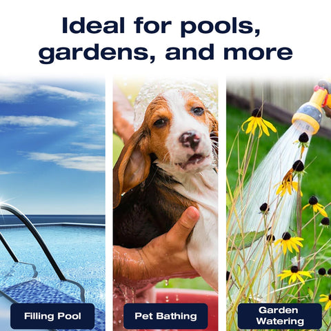 H&G Lifestyles water passing through filter for clearer pool water