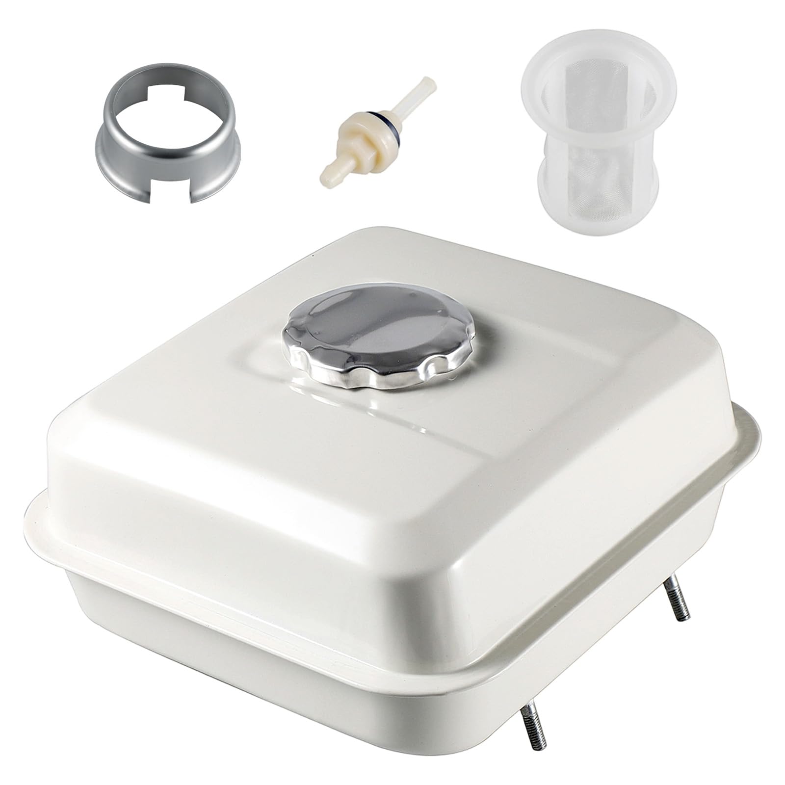 HGC fuel tank for Honda GX160, front view, ready for replacement