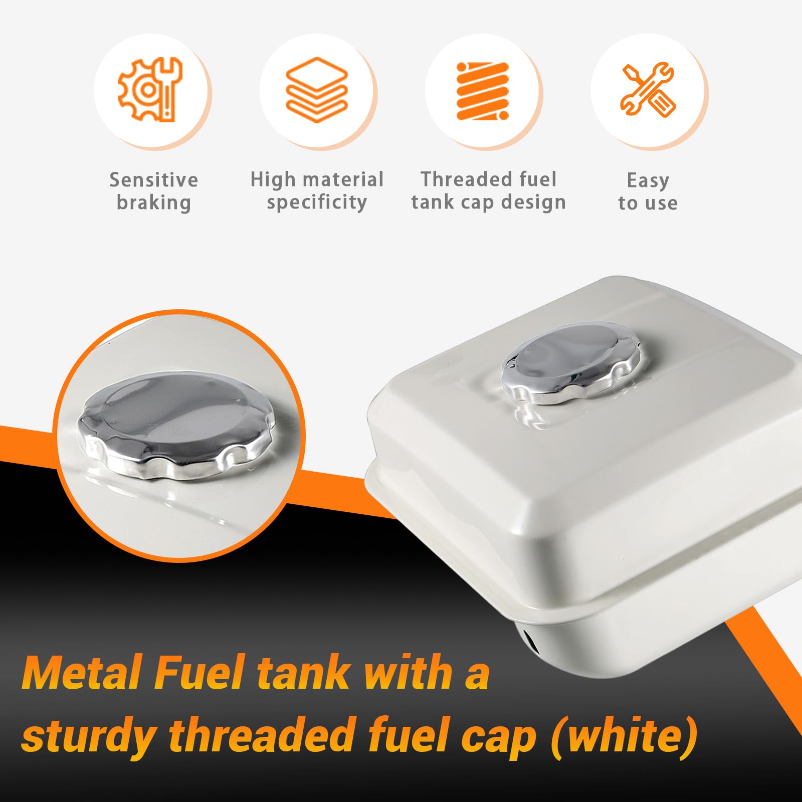 HGC in-tank filter for Honda GX engines, promotes cleaner fueling