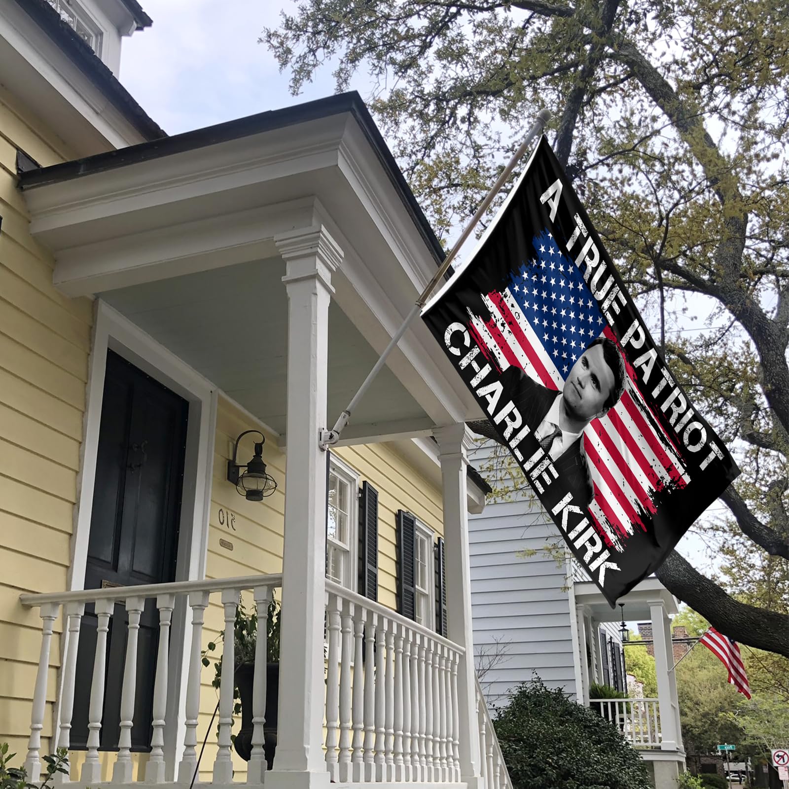 HGCO Flag for boat, truck, or office display with versatile hanging options.