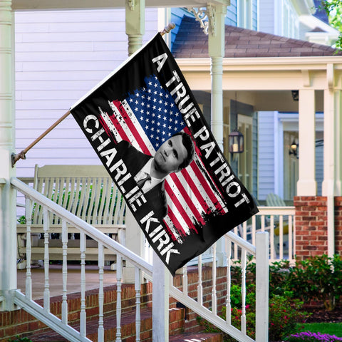 HGCO Patriotic flag designed for wall-mount with simple setup.