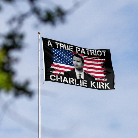 HGCO True Patriot flag HD print delivers bright colors up close.