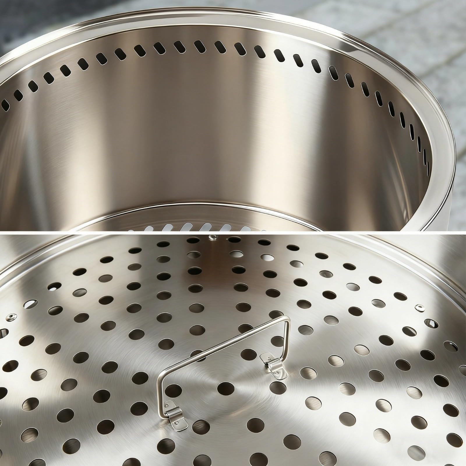 HGD ash-pan removal feature enables easy cleanup after fires