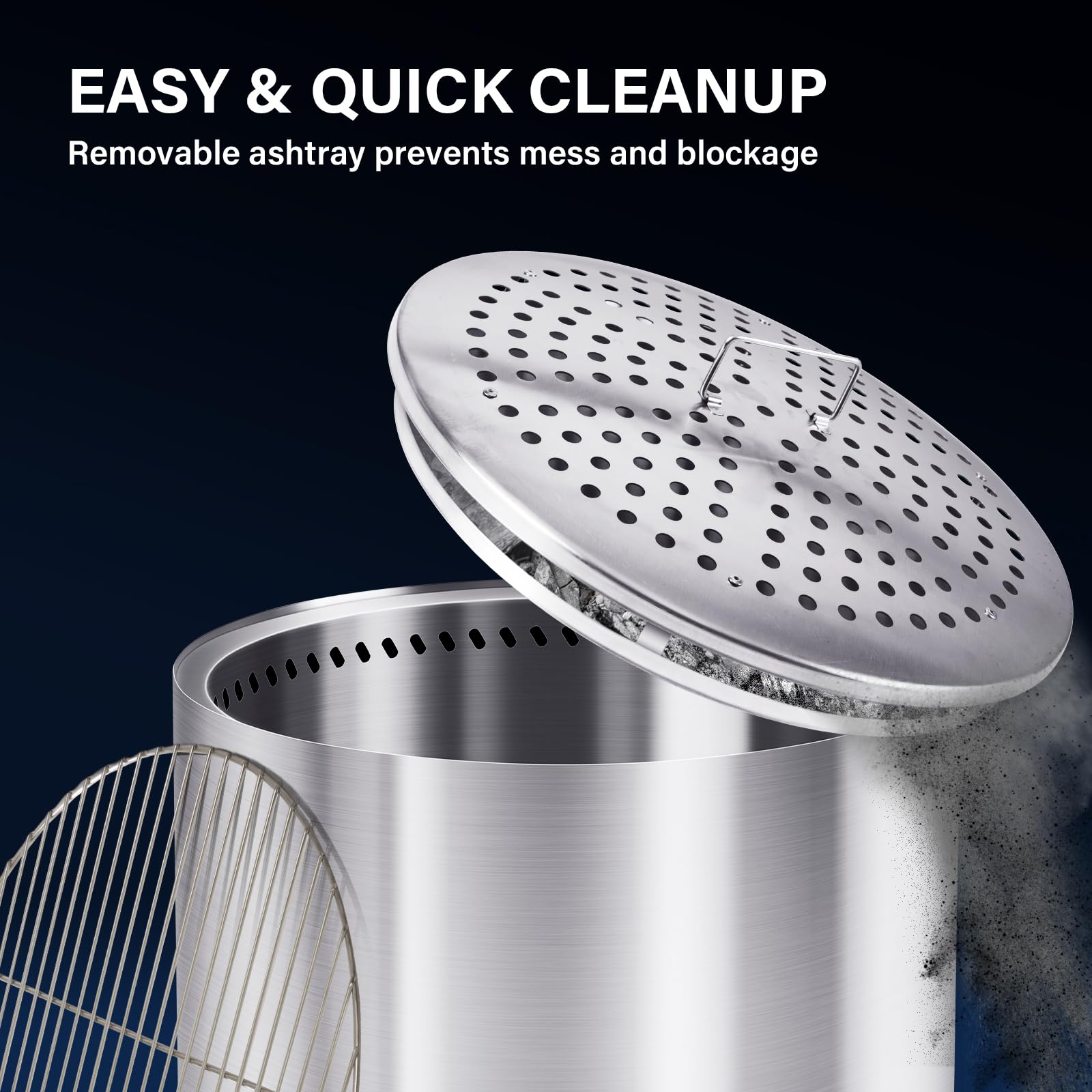 HGD 27.5 dual-function cooking blends warmth and BBQ in one setup.