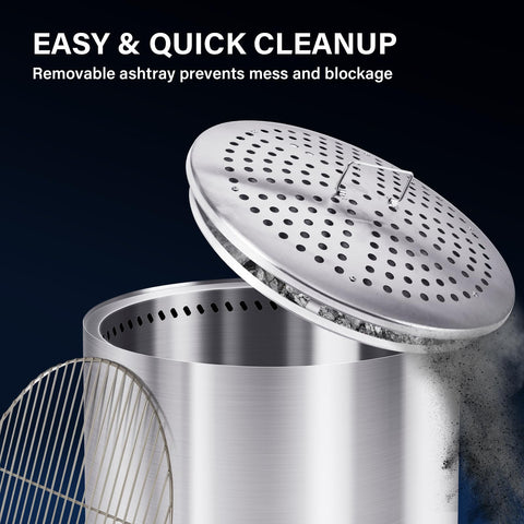 HGD 27.5 dual-function cooking blends warmth and BBQ in one setup.