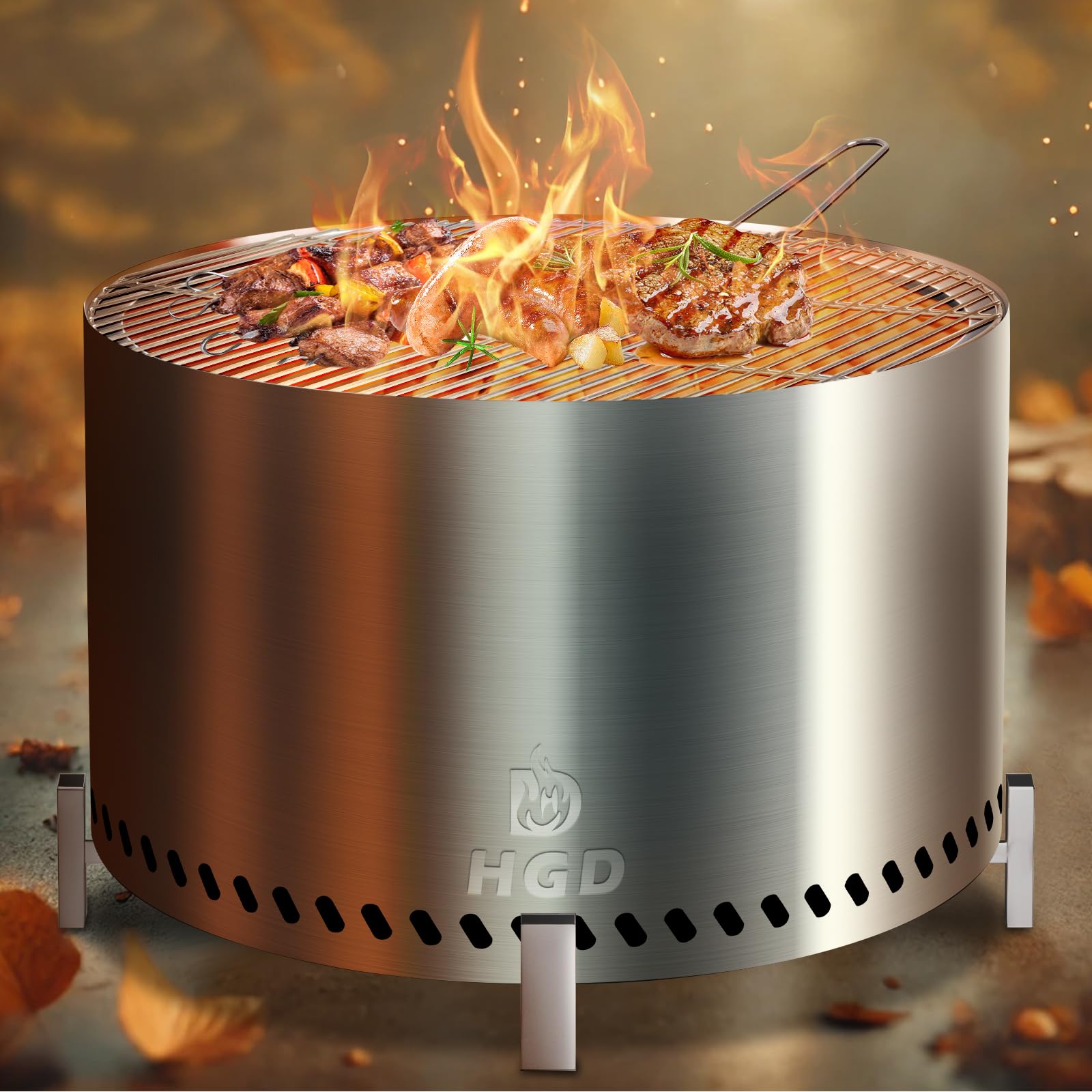 HGD 27.5 enables family-friendly outdoor dining and camping cookouts.