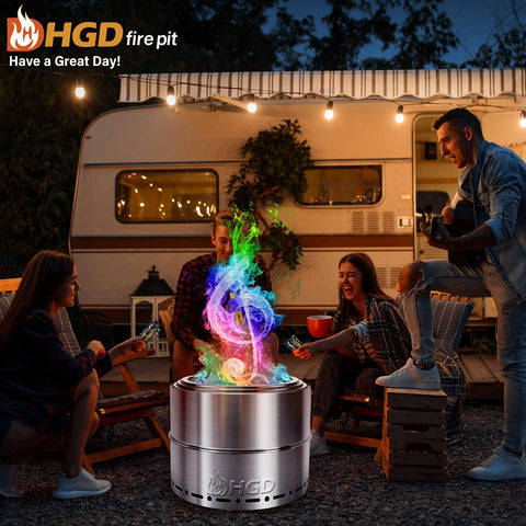 HGD easy-to-use packets for quick fire color changes.