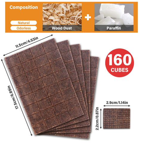 HGD Fire Starter natural wood wax composition for clean ignition