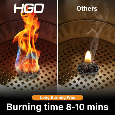 HGD Fire Starter safe, non-toxic option for family grilling.