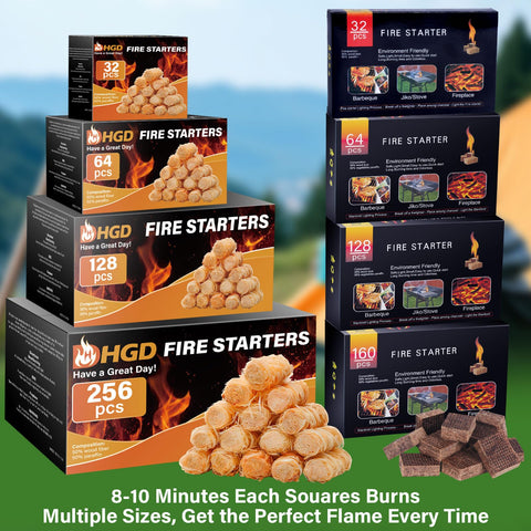 HGD bulk pack options for longer trips and more fires.