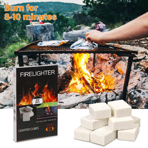 HGD fire starters ideal for outdoor camping and backyard pits.