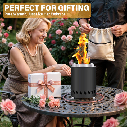 HGD advanced burn tech reduces emissions for cleaner flames.