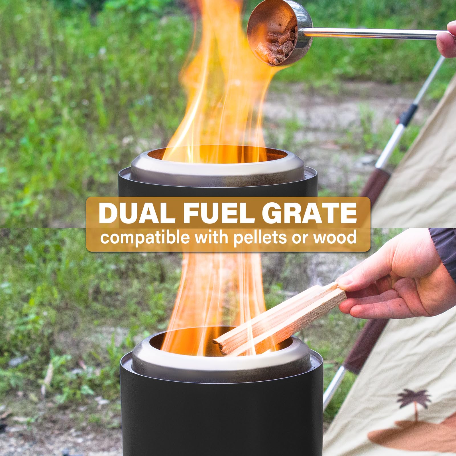 HGD stainless steel construction offers durability for years of use.