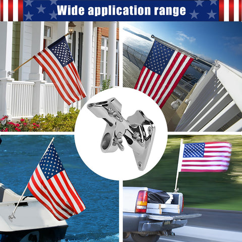 HPGOED durable design flag pole holder ready for long-term flag displays