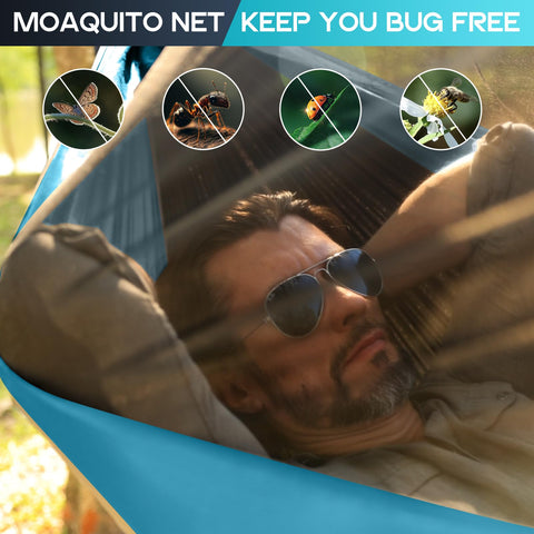 HGYI portable carry bag and straps for quick hammock setup