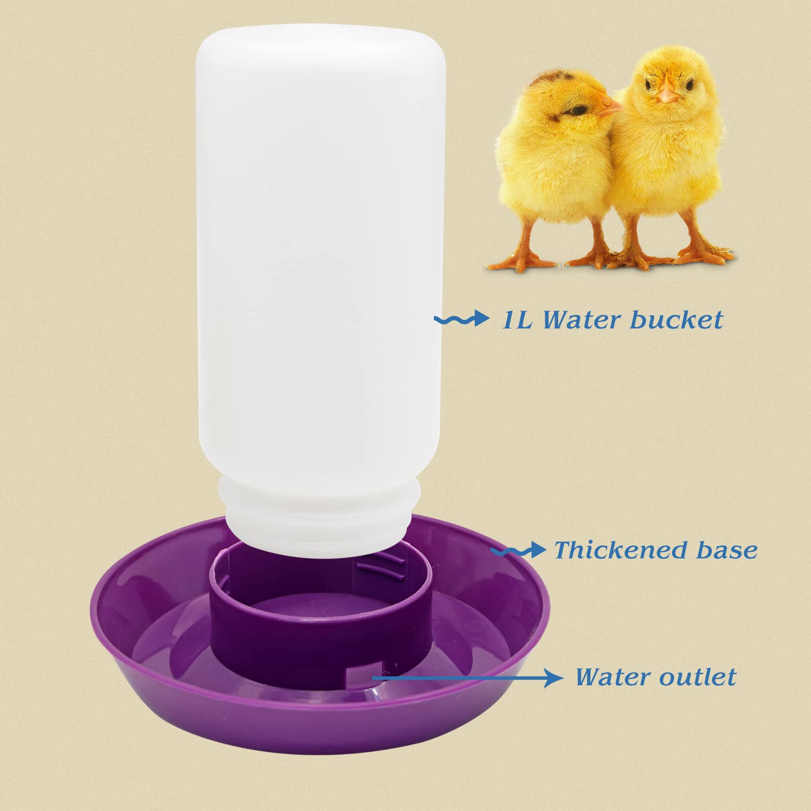 HHNIULI waste-proof design helps reduce feed waste.