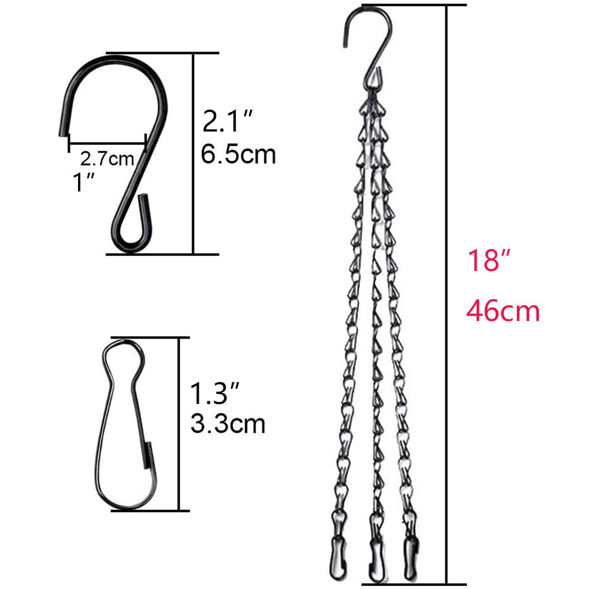 HHTHH adjustable outdoor chain for plant height customization