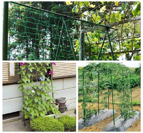 HHTHH UV-stabilized garden netting withstands sun and weather for longer outdoor life.