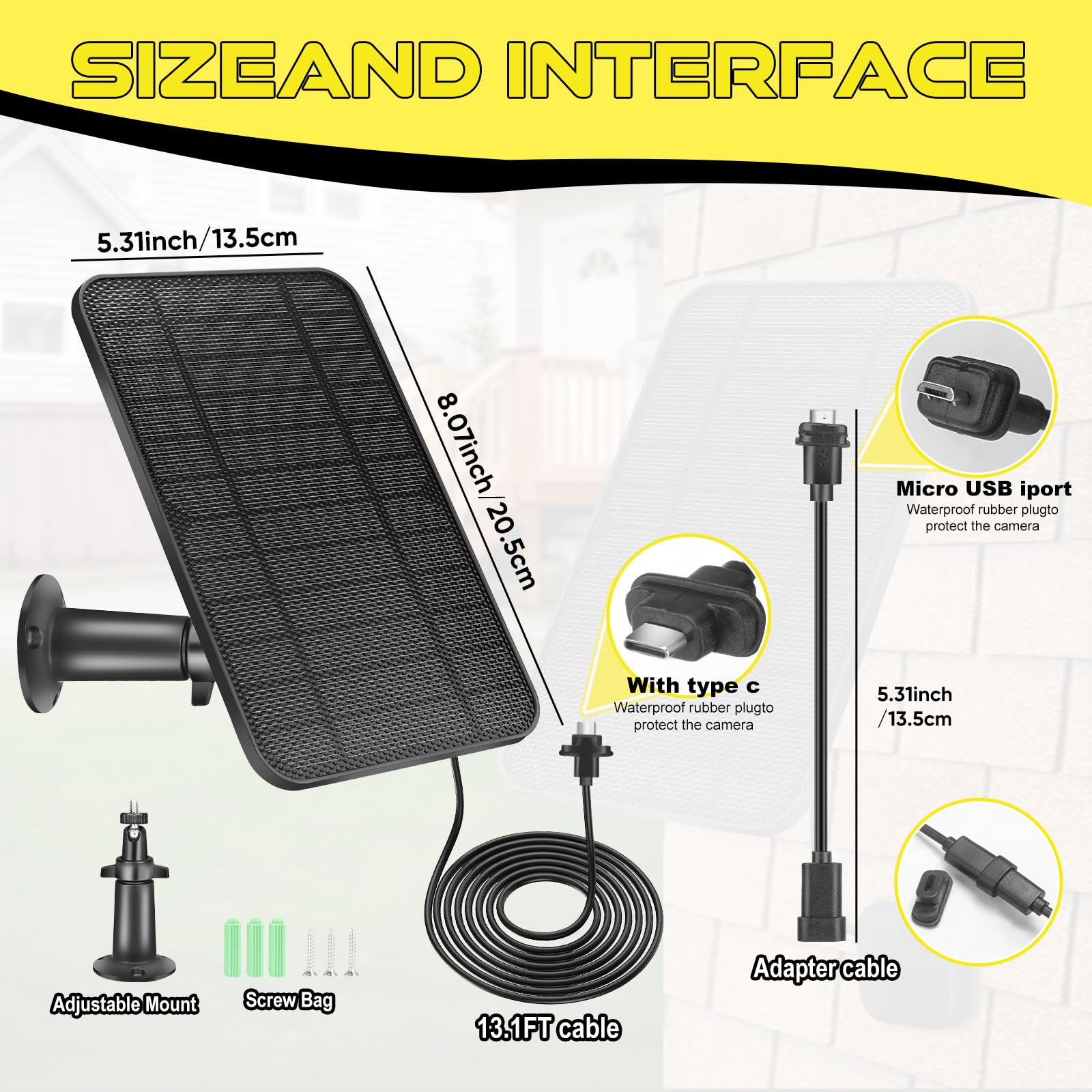 Hhuiyu adjustable mounting bracket enabling versatile installation angles