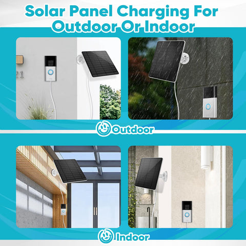 Hhuiyu solar panel kit includes bracket screws and installation accessories